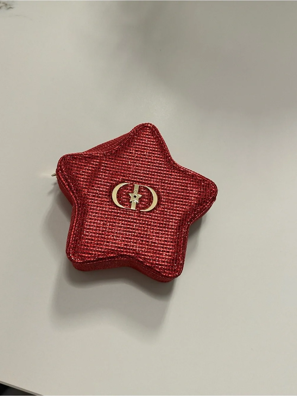 Dior Cosmetic Case - Red Star